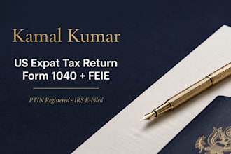 prepare and efile your US expat tax return form 1040 with feie and foreign tax