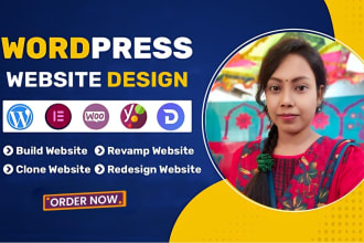 create any type of responsive wordpress website using elementor