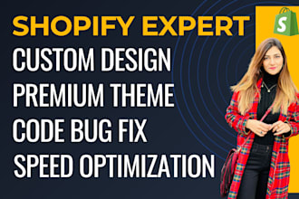 be your expert in shopify website design and store redesign