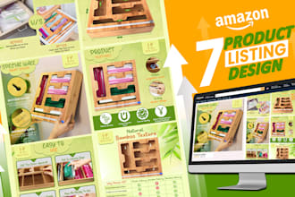 design amazon listing images, product photo editing