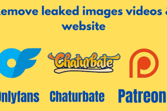 remove leaked onlyfans,chaturbate,patreon under dmca takedown notice