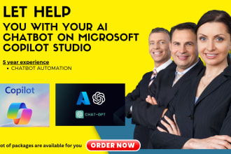 use microsoft copilot virtual studio virtual ai chatbot azure bot power query