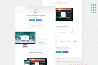 design high productivity landing pages tailored to your requirements