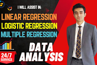 do linear, multiple and logistic regression analysis using r, python and excel