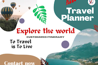 plan customized travel itineraries across continents