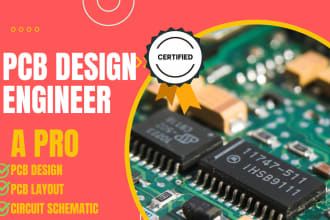 make pcb design, pcb layout and circuit schematic