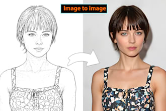 create unique images with ai image to image transformation services