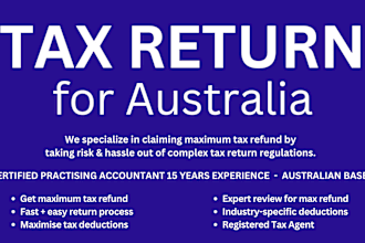 prepare tax return for australian individual