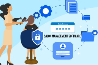 do salon management software development and booking system