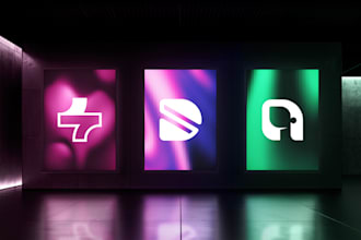 design a professional minimalist, 3d, or mascot logo for your brand