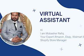 be your dedicated amazon virtual assistant