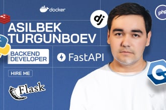 deliver backend solutions using python, django, and fastapi