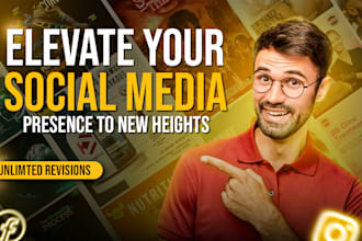 do creative social media graphics