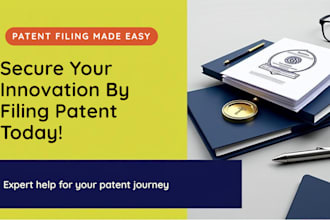 do patent search, patent drafting and patent filing at uspto or ukipo