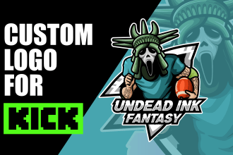 create custom logo intro for kick, esport teams, twitch, and youtube channel