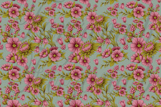 create unique, seamless repeat textile pattern designs for fabric print
