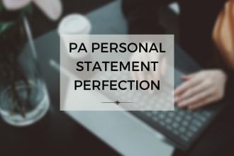 teach you how to plan and compose your personal statement for pa school