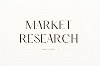provide expert market research and strategy consulting to propel your business