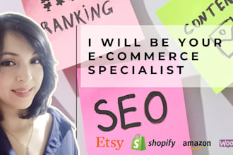 be your ecommerce specialist