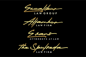 do clean name signature style logo