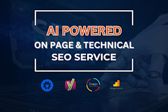 do ai powered onpage technical SEO for your website