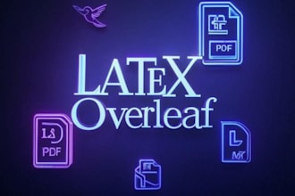convert any documents into latex overleaf
