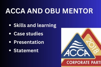 be your acca and obu mentor