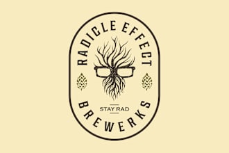 design dream brew bold and modern logo for breweries