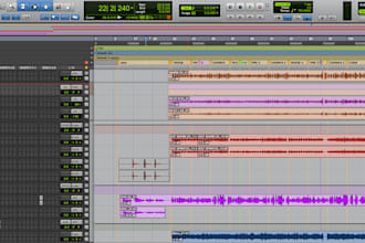 edit your drums, guitars, vocals or bass tracks