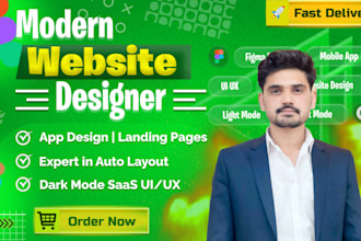 be your UI UX designer for saas, chatbot, iot dashboard, bento, and dark mode UI