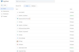 create appsheet applications for android, ios, windows