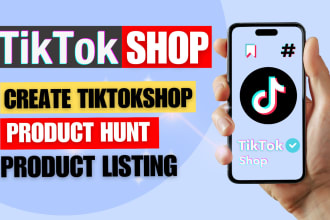 set up tiktok shop, manage it, add products for dropshipping as tiktok expert