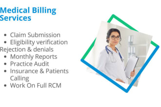 provide expert medical billing coding credentialing and rcm management service
