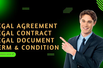 write legal agreements, contracts, llc operating agreement, nda