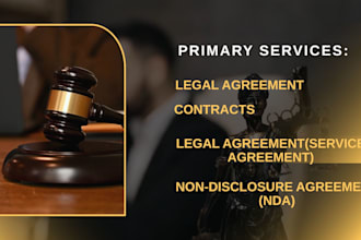 write legal agreements, contracts, llc operating agreement, nda