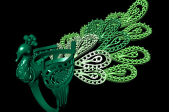 do 3d jewelry designing