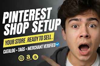 set up your pinterest catalog, merchant verification and shopping tags