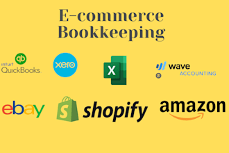 do ecommerce bookkeeping bank reconciliation using quickbooks xero and wave
