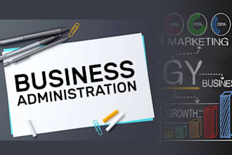 do business administration papers and tasks