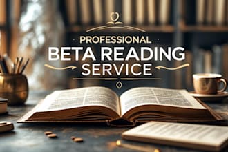 professionally beta read your book