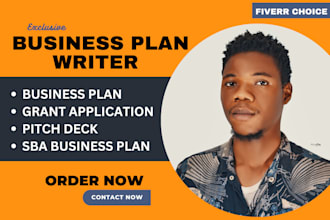 prepare an sba business plan for loan approval