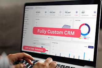 develop custom PHP CRM and erp for your business