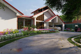 create 3d realistic architectural rendering and lumion animation