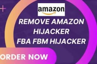 remove amazon hijacker sellers from listing fba and fbm product listing