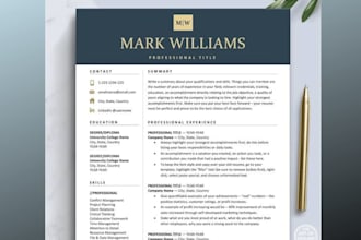 write software developer, project manager, data science resume