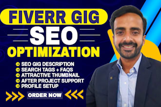 optimize your fiverr gig description and fiverr profile