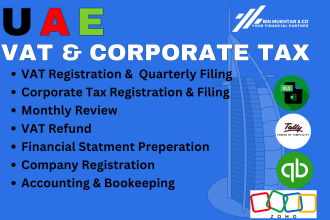 do vat and corporate tax registration and filing for uae
