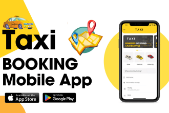 develop taxi booking app ola uber lyft clone android ios parcel delivery