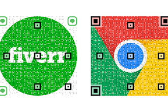 generate a custom qr code design with logo in 30 min
