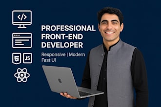 be your front end developer